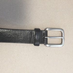 Brooks Brothers black leather belt 36/90